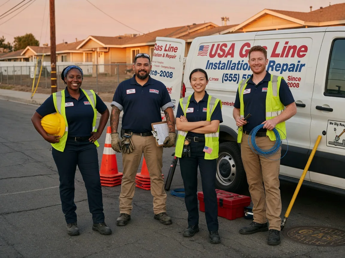 Gas Line Installation company in Dille, WV
